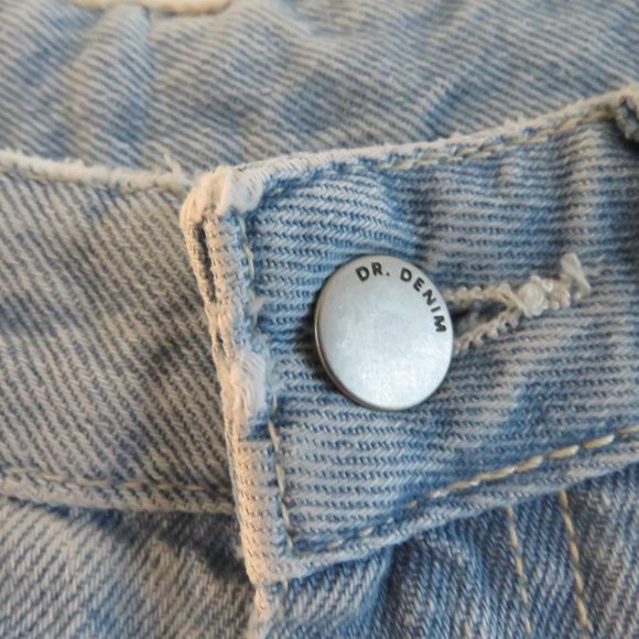 DR. DENIM Donna Pebble Superlight Retro High Rise Wide Leg Jeans - Size 24 - Picture 7 of 15